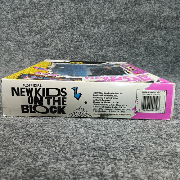 Vintage 1990 New Kids On The Block Joe In Concert Doll Figure w/ Cassette Hasbro - Picture 6 of 9